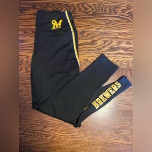 Milwaukee brewers Victoria’s Secret PINK cropped leggings